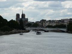 View of the Seine River from the Pont d'Austerlitz