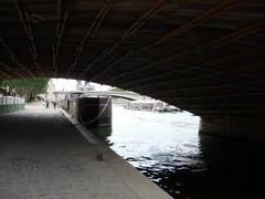 underneath Pont de Sully