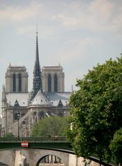 Notre Dame de Paris from the southeast view