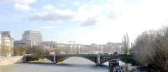 Pont de Sully in Paris with partial view