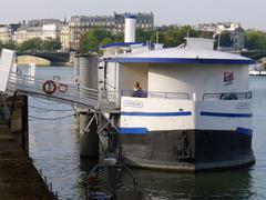 Port Saint-Bernard along the Seine River in Paris