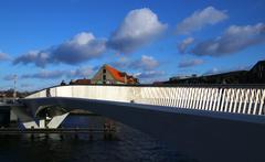 Copenhagen Inner Harbor Bridge view