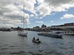 Harbour boat trip at Inderhavnsbroen in Copenhagen