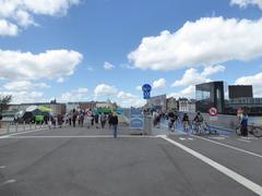 Inderhavnsbroen bridge at Christianshavn in Copenhagen