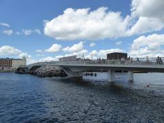 Inderhavnsbroen bridge from Christianshavn in Copenhagen