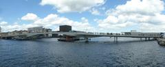 Inderhavnsbroen bridge from Christianshavn in Copenhagen