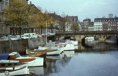 Frederiksholms Kanal and Marmorbroen bridge in Copenhagen