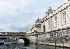 Frederiksholms Kanal in Copenhagen with Marmorbroen bridge