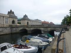 Marmorbroen bridge connecting Sjælland and Slotsholmen in Copenhagen