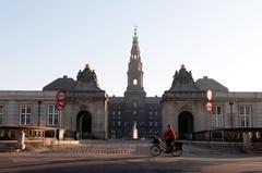 Christiansborg Palace in Copenhagen, Denmark