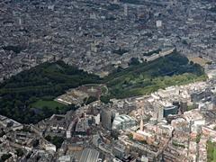 Buckingham Palace aerial view