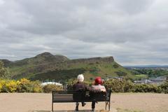 View of Arthur's Seat from Calton Hill