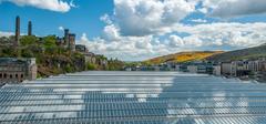 Calton Hill and Waverley Station in Edinburgh