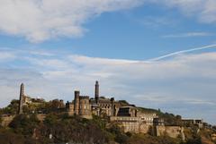 Calton Hill in Edinburgh, Scotland