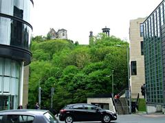 View of Calton Hill in Edinburgh