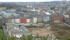 Calton gap site from the Calton Hill