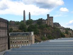 A view of Calton Hill in Edinburgh