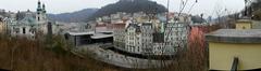 Panorama of Karlovy Vary