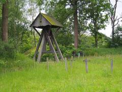 Historic Armen begraafplaats at De Spitkeet in Harkema