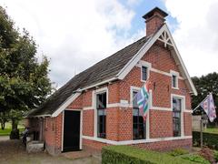 Arbeiderswoning bij openluchtmuseum De Spitkeet in Harkema