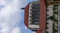 Cathedral of Our Lady of the Snows from the Franciscan Garden in Prague