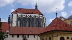 Photo of the Church of Our Lady of the Snows in the Franciscan Garden, Prague