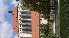 Church of Our Lady of the Snows viewed from Franciscan Garden, Prague