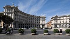 Piazza della Repubblica in Rome