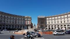 Piazza della Repubblica in Rome