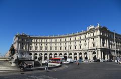 Piazza della Repubblica panoramic view