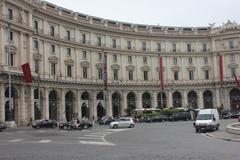 Piazza della Repubblica in Florence, Italy