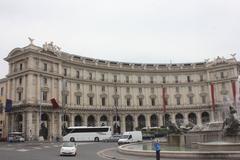 Piazza della Repubblica in Florence