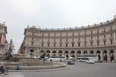 Piazza della Repubblica in Rome