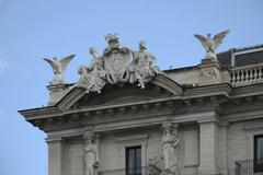 Decoration of the Building in Republic Square, Yerevan