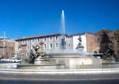 Fontana delle Naiadi at Piazza della Repubblica in Rome