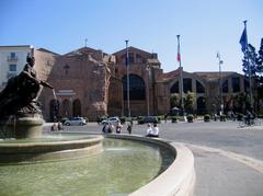 Place Republica Fontaine Naiades in Rome, Italy