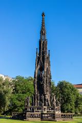 Kranner's Fountain in Prague, Czech Republic