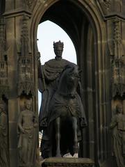 Statue of Emperor Francis I in Prague