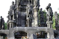 statue of Emperor Francis I in Prague