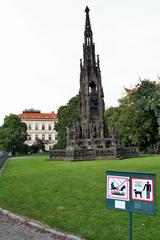 monument of Emperor Francis I in Old Town, Prague