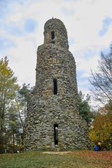 Krásenská Rozhledna cultural monument in the Czech Republic, October 2022