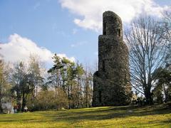 Rozhledna Krásno observation tower in spring 20011