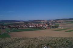 View of Malhostovice from Malhostovická pecka