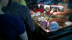 Busy Khaosan Road in Bangkok