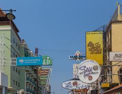 Khaosan Road, Phra Nakhon District, Bangkok, Thailand