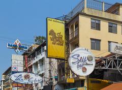 Khaosan Road in Phra Nakhon District, Bangkok