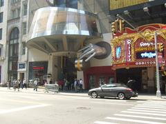 View of Madame Tussauds and Ripley's Believe It or Not! Museum on 42nd Street, New York City