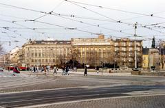 BRNO Czechoslovakia with Tatra T3 trams