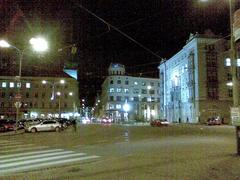 Crossing of Rašínova and Joštova Street in Brno