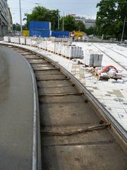 Square reconstruction in front of St. Thomas Church, Brno